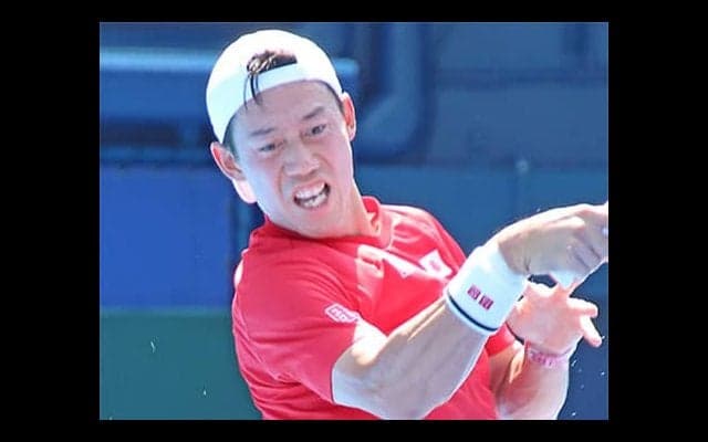  錦織圭ら日本代表が有明で練習 