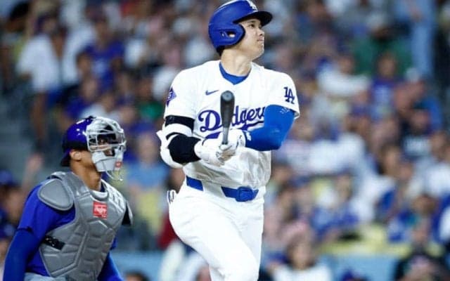 大谷翔平、「47-48」＆3打点で単独2冠浮上　鈴木誠也とアーチ共演…ド軍連敗ストップ