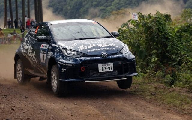 全日本ラリー北海道：高山自動車短期大学ラリーチーム、国際クラス4位入賞