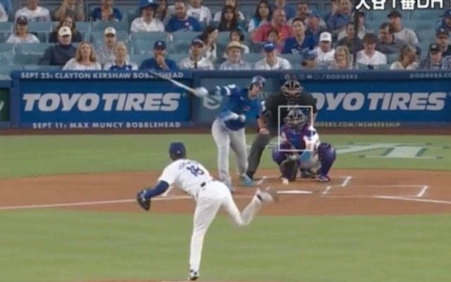 球場騒然… 山本由伸が「エグすぎる」 相手打者がドン引き… 大きく曲がりながら沈む“魔球”に「脳がバグる」