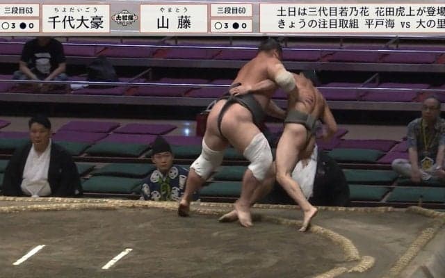 「ガリガリ過ぎるやんw」極細マッチョイケメン力士の彫刻ボディが話題 一瞬見せた“がっくし顔”にも反響「絵になる」