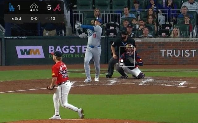 何が起きた？ 大谷翔平の“特大飛球”に「ドン引き」 観客が口ポカーン…「打球が消えた」「気づいたら着弾」