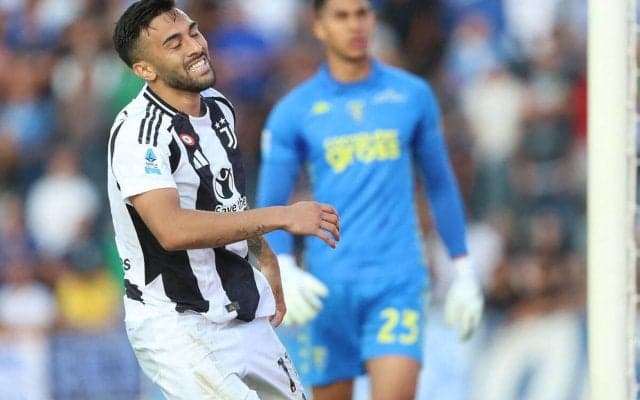 新戦力先発起用もユベントス、2戦連続低調ゴールレスドロー【セリエA】