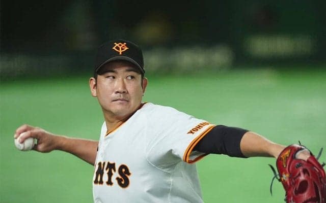 巨人・菅野、今季15勝はお預け　5回まで1失点好投も…6回に2失点で同点に