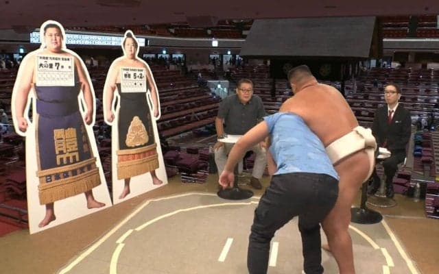 「放送事故になるぞ」パリ五輪レスリング金メダリストが相撲芸人に投げ技……無茶振りに「山本“KID”徳郁が脱臼したやつ」