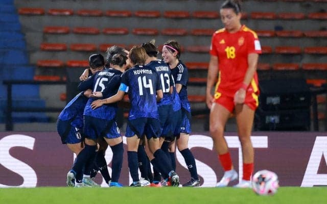 ヤングなでしこがスペイン撃破で4強　延長戦で米田博美のバックヘッド決勝ゴール【U-20女子W杯】