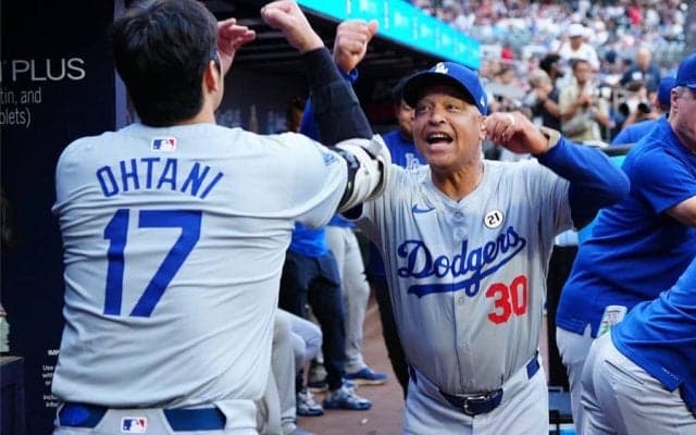 大谷翔平、猛攻口火の適時二塁打　ロバーツ監督は感謝「あれが必要だった」