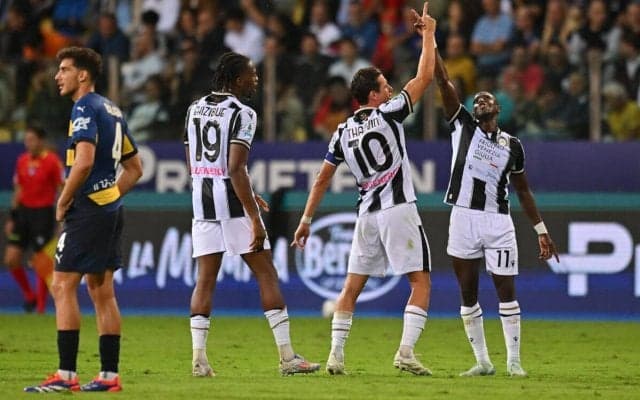 鈴木彩艶欠場のパルマが2点リードを守れず、好調ウディネーゼにホームで痛恨の逆転負け…【セリエA】