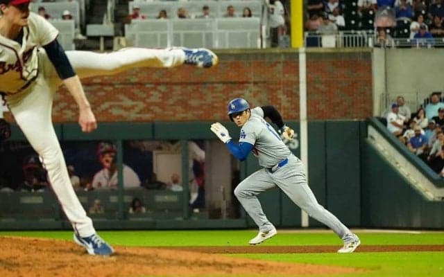 大谷翔平、スタート切るも49盗塁ならず　ファウルでお預け…第3打席は併殺崩れで2戦連続打点
