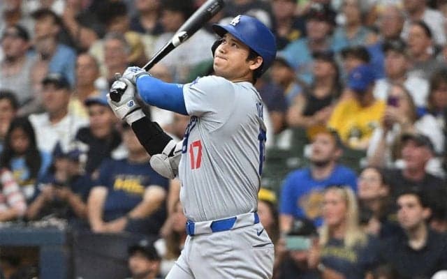 大谷翔平、48号で「48-48」到達　2冠浮上、16年ぶりDH記録更新…アジア勢最多の219発