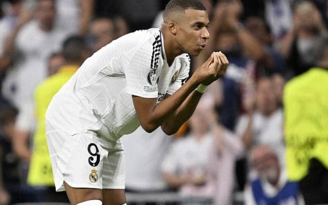 「素晴らしい夜」先制弾でマドリーを勝利に導いたムバッペ、公式戦連続ゴールも「もっとできる」