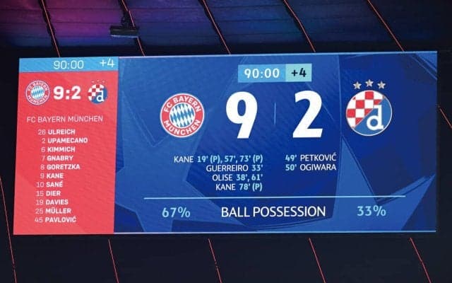 バイエルンに9失点惨敗…ディナモ・ザブレブ陣営がファンに謝罪「クラブにとって全ての大切な人々へ」