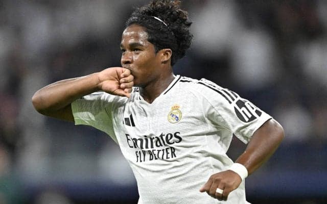 フリーのムバッペやヴィニシウスに目もくれずのゴラッソ　18歳エンドリッキにクルトワ「外したら締めていた(笑) 」