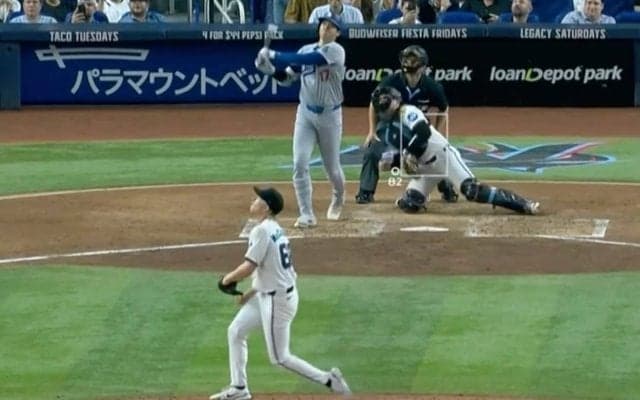 痛恨のミス！ 大谷翔平、豪快48号に「ウソだろ？」 逆球で被弾… 投手の様子がおかしくなる「ガチで落ち込んでる」