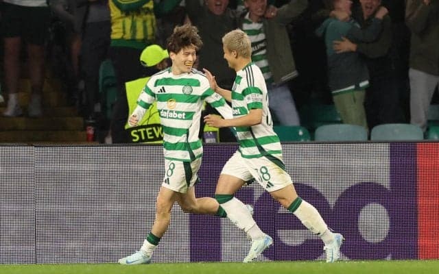 前田大然＆古橋享梧がアベック弾！日本人選手躍動のセルティックがCLクラブ最多の5ゴールでスロバキア王者を撃破【CL】