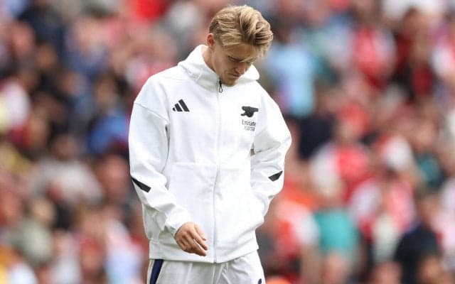 アーセナルに痛手、ウーデゴールがしばしの離脱へ…アルテタ監督「できれば、何カ月もかからないことを願う」