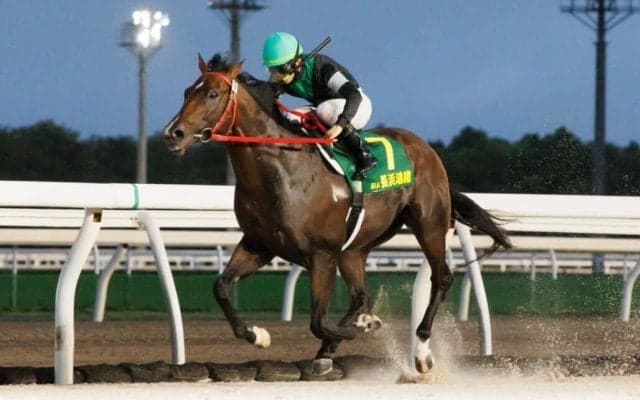 【YJS門別】JRA長浜鴻緒騎手が第一戦を制する