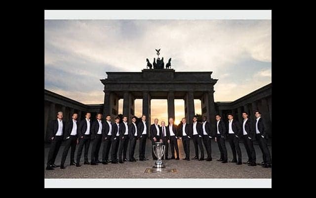 レーバーカップ 出場選手が集合