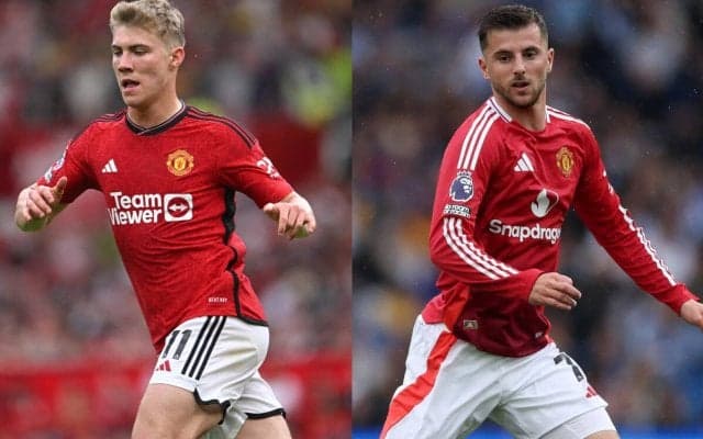 ユナイテッドに朗報！ ハムストリング負傷のホイルンド＆マウントがチーム練習復帰