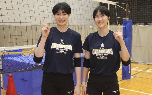 金蘭会高 大森咲愛＆西村美波対談（前編） 大会前の不振＆ケガを乗り越えて夏の頂点へ