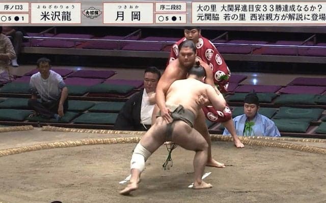 「体型が大谷世代」「これは大物」相撲未経験の19歳・新人力士にファン熱視線 “肩越し”上手に館内騒然