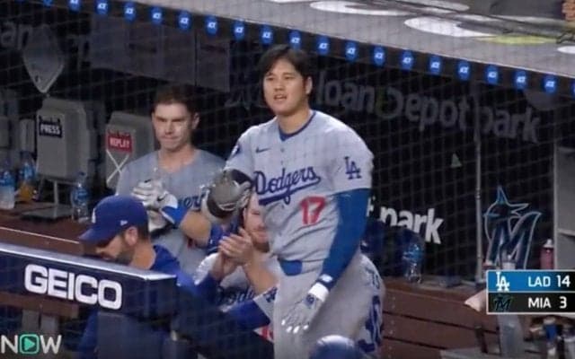 大谷翔平、「50-50」カーテンコール後に「神対応」 相手チームに一瞬見せた“行動”に「紳士すぎ」「人格者やな」