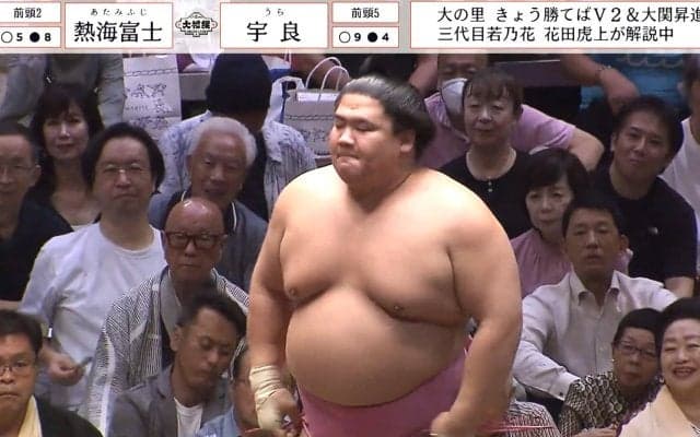 「掛け声のせいだろ」宇良、立ち合い直前に“ビクッ” 仕切り直しに館内騒然 見せ場なく敗れ「タイミング考えて」「罰金もの」ファンから怒りの声