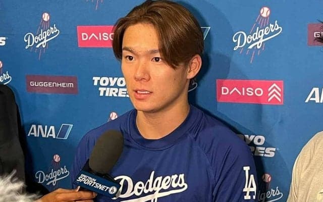 山本由伸、大谷翔平52-52に“絶句”「なんて表現したらいいか」　PO進出に笑顔