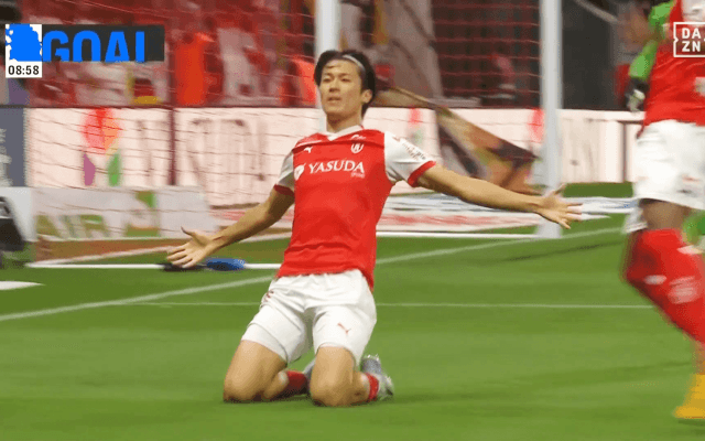 「フィニッシュ上手すぎる」中村敬斗、パリSG戦で2試合連続ゴール！ またも伊東純也のアシスト「最高この兄弟」「決定力お化けや」