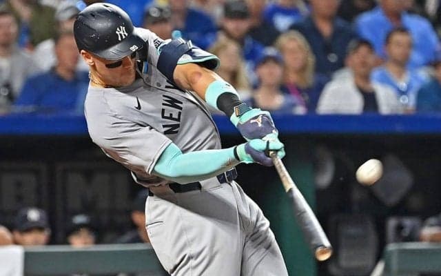 ジャッジ、54号ソロで大谷翔平に2本差　5試合ぶり弾で年56発ペース…豪快弾に敵地騒然