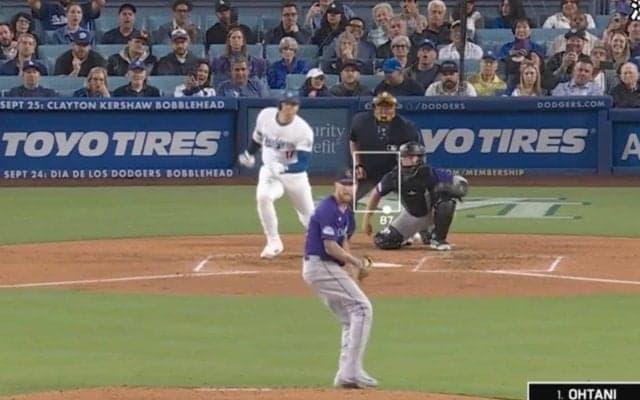 球場騒然… 大谷翔平、“火の玉ヒット”に「心臓止まりそう」 相手投手がドン引き… “爆速通過”する打球が「もはや凶器」