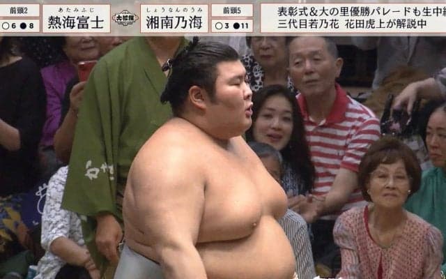 「きゃわわ」熱海富士、安堵の“ぷく顔”に悶絶の声 元若乃花も「かわいかった。ああいうのは珍しいですね」絶賛