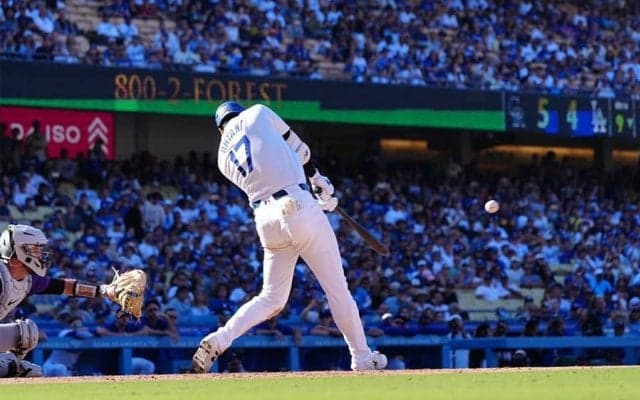 大谷翔平、ド軍にまた新たな歴史　掘り起こした94年前の偉業…劇的53号で築いた「94」