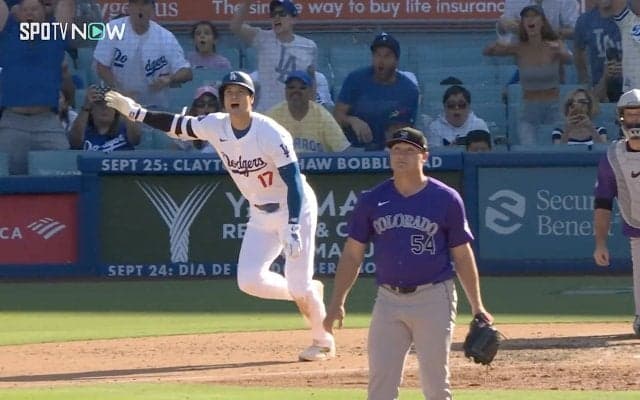 こんな大谷翔平見たことない！ 土壇場の53号同点弾に“感情爆発” 「チームが勝ちそうな時は喜び方が違う」執念が光った瞬間