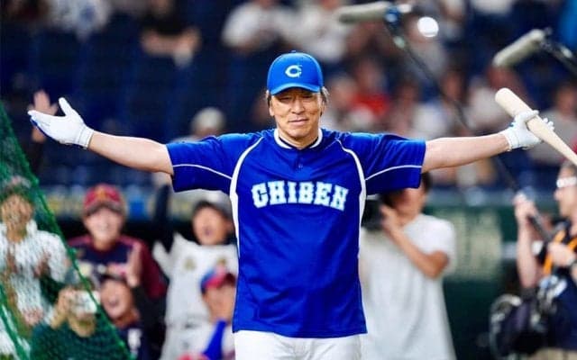 50歳の松井秀喜氏、フリー打撃にゴジラのテーマで登場…イチロー氏の前で豪快弾