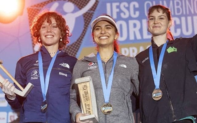 グロスマンが今季2勝目で年間首位タイに浮上　日本勢は松藤4位、中村6位【ボルダーW杯2024 第4戦プラハ大会】