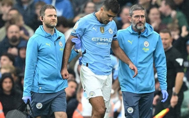 マンチェスター・シティの大黒柱ロドリがヒザを負傷…グアルディオラ監督は状態について「まだわからない」