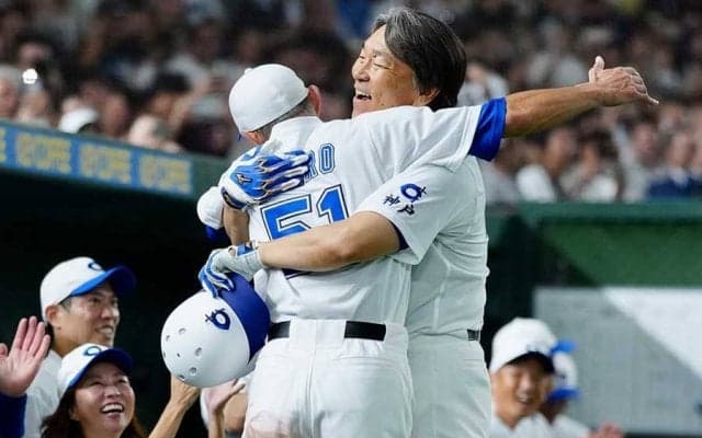 イチロー氏が3失点完投勝利＆4安打　松井秀喜氏は足負傷も衝撃3ラン…レジェンドが躍動