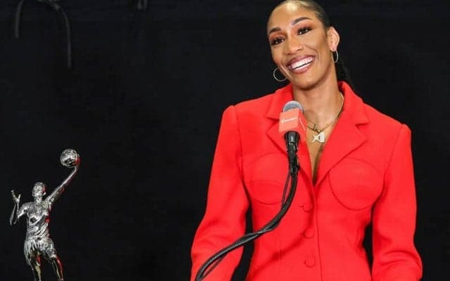 WNBA史上2度目の快挙…ラスベガス・エーシズのエイジャ・ウィルソンが満票でMVPに選出