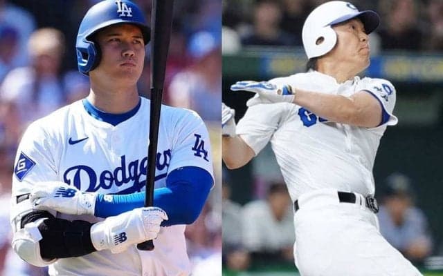 野球界の「歴史的な1日」　大谷翔平と松井秀喜が日米アーチ競演…ファン熱狂