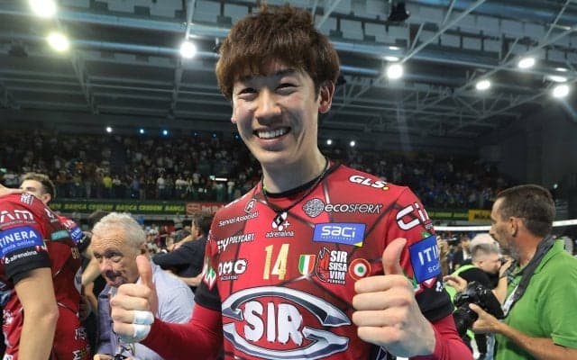 ペルージャがスーパーカップを制して優勝　石川祐希がMVP