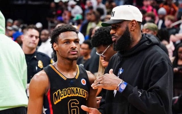 ブロニーとの“親子共演”を控えるレブロン「世界で最も素晴らしいことの1つだと思う」