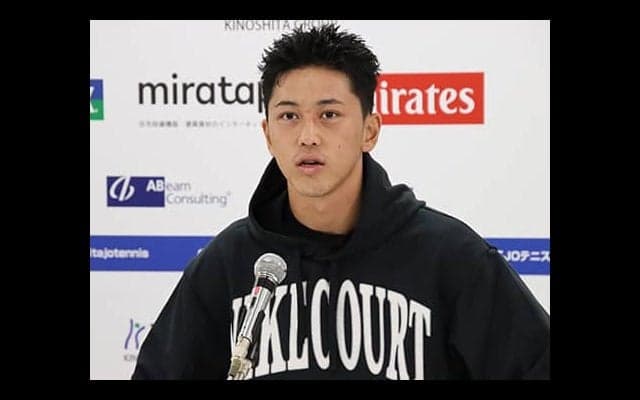  小田凱人 昨年王者として出場「試合が楽しみ」 