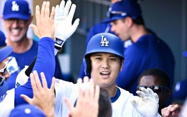 ド軍、メジャー最強の「.596」　ジャッジのヤ軍すら凌駕…大谷翔平らスター軍団の衝撃