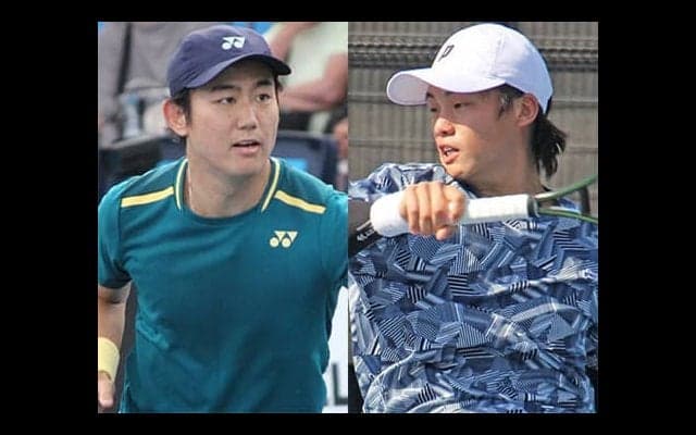  【速報中】西岡良仁/上杉海斗ペア 1回戦 