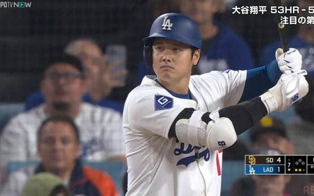 大谷翔平、今季95本目長打で球団新記録を樹立も… ド軍は地区優勝をかけた天王山の初戦を落とす サヨナラ好機で大谷目前もトリプルプレーで劇的幕切れ