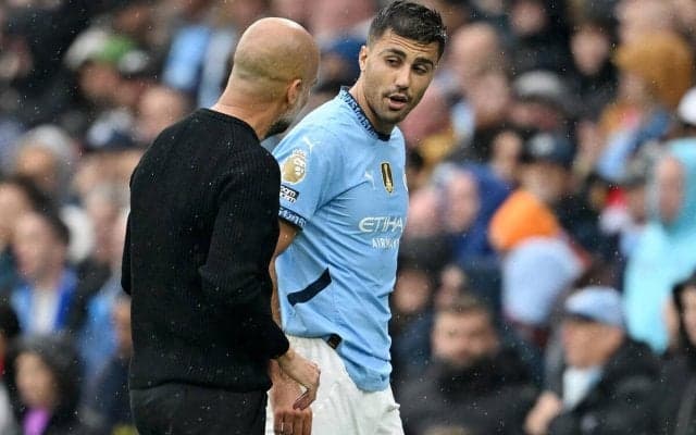 シティに痛恨…ロドリは右ヒザのじん帯損傷、アーセナル戦の前半に負傷交代し全治は現時点で不明