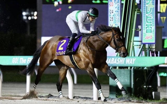 【日本テレビ盃】ウィリアムバローズが鮮やかな逃げ切りV…ウシュバテソーロは2着