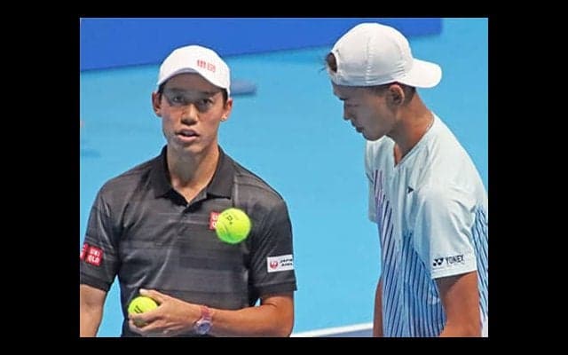  錦織圭/坂本怜ペア 惜敗で初戦敗退 