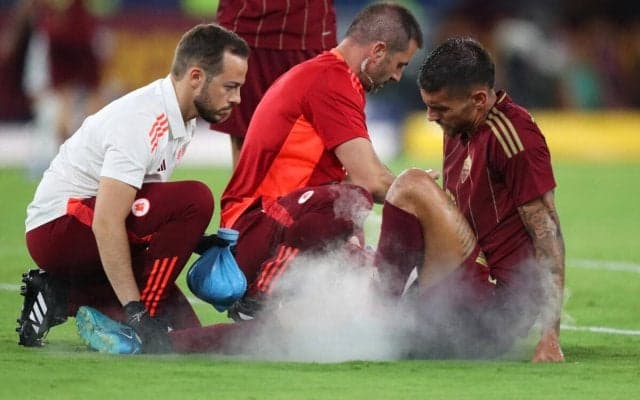 ローマ主将ペッレグリーニのEL欠場が濃厚に…ヒザ負傷で前日練習を欠席